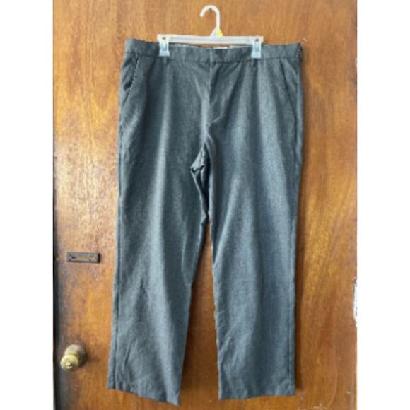 Old Navy Slack Dress Pants Dark Gray 38 x 30 Pants, Khakis Free Shipping - Picture 1 of 9